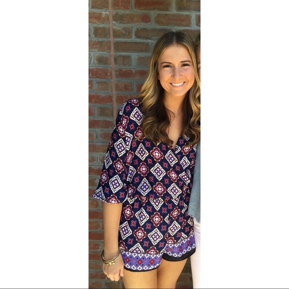 Patterned romper - Picture 2 of 5